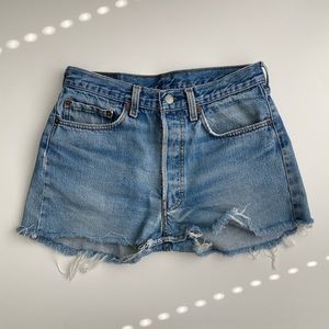 SOLD • Levi’s 501, 70s/80s, Cut Off Shorts